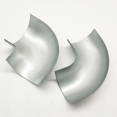 90 Degree Carbon Steel Elbow Stamped Components For Ventilation System