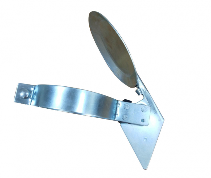 6 Inch Zinc Plated Freightliner Exhaust Stack Rain Cap