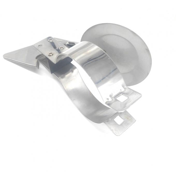 6" Truck Silent Polishing Stainless Steel Exhaust Rain Cap